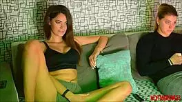 Busty Babe with Great Ass Masturbating