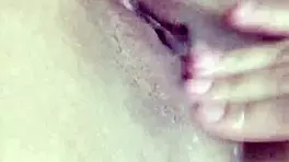 I woke up so horny, masturbated my huge pussy until I came hard!