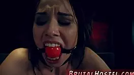 Aidra Fox and Kharlie Stone, BDSM dominatrix pals, bound in extreme bondage sex