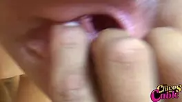 Amateur teen couple have sex in front of a camera for the first time