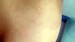 sister-in-law bathing in bathroom with big ass?