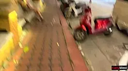 CUTE GIRL GETS PICKED UP ON STREET FOR ROUGH FUCKING