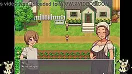 Wow, Hentai Game Countryside Life Gets Wild! Bathroom Blowjobs and Shower Action?