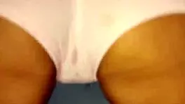 Brunette in Twerk Class Wets Her Panty with Cumshot and Cunilingus