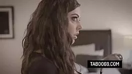 Playful teen 18+ best friends Carolina Sweets and Whitney Wright share fun.