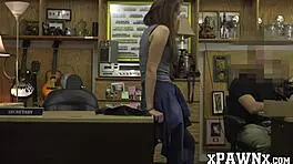 Pretty Woman Fucks Before Pawning Her Stuff For Extra Money