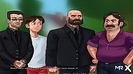 in summertimesaga, the first slit you see is in episode 1 scene 37