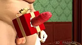 shy nerdy indian girl dreams of christmas assfucking by santa claus