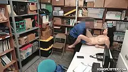 Monica Saige Gets Fucked Hard by Real LP Officer!