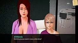 My New Family Explores 3D Adventures With Redhead And Big Tits