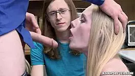 Sucking Big Cock Deep!