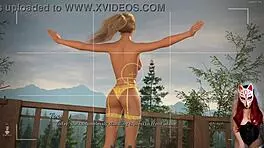 dreamland ep 16, umm, outdoor footjob by blonde, so hot!