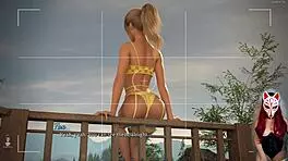 dreamland ep 16, umm, outdoor footjob by blonde, so hot!