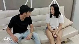 rica follada a chica universitaria en casa de un amigo - parte 1