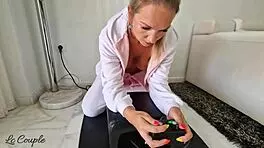 Unicorn milf rides sybian sexmachine to near blackout! Wow!