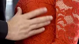 Mona Blue Gives Handy Handjob to Customer in Private