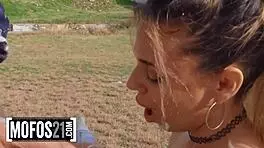 jordi enp meets a wild spanish girl for steamy street action with mofos21