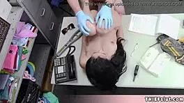 cute teen shoplifter judy jolie got caught and punished