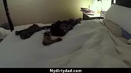 Seduced and Fucked by Masked Step Daughter in Wild Action