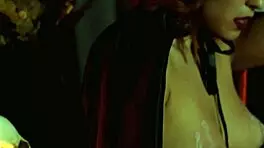 i'm the sexy devil putting hot wax on my big clit and nipples oops