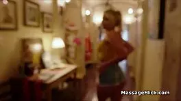 i fucked the oiled latina teen masseuse hard