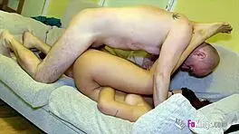 Rosie debuts porn with old guy watching her bubble butt bounce.