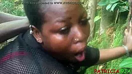 bbw patricia banging on the road side with teen amatuer pornstar, big black cock