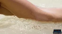 Tiny teen 18+ model Dominique Gabrielle breaks rules, lands in detention. Her shaved body gets exposed during strict punishment.