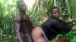 bbw patricia banging on the road side with teen amatuer pornstar, big black cock