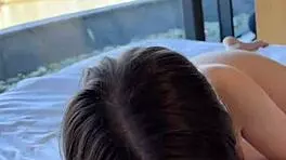 Pov girlfriend intense blowing compilation with monster cock