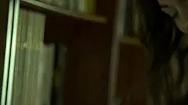 Cute miriam prado gets clothes ripped and shaved pussy licked in library cumshot scene