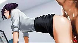 Workplace Rhapsody Compilation - Wild Office Anime Action Pt 1