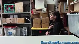 Little Shoplifter Sucking And Riding Big Cock In Reality Hardcore Scene