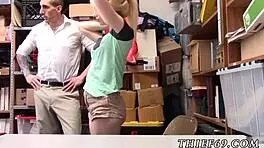 Police Officer Engages With Attempted Thief In Uniform