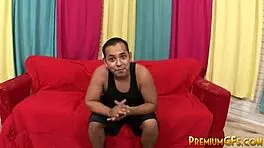 bukkake busty teen 18+ sonya sage screwed sideways in group blowbang with big tits teasing