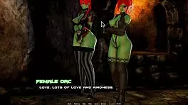 Hey, look at this cute orc mistress dominating in Breeding Island Ep 23