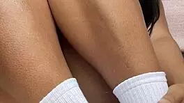 horny alone at home amateur masturbation