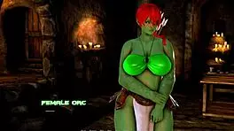 Hey, look at this cute orc mistress dominating in Breeding Island Ep 23