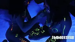 Two teens lick each other's pussies intensely