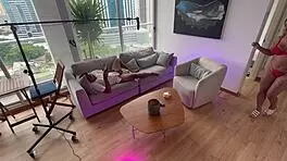 Stepdaughter enjoys taboo anal with stepdad in roleplay