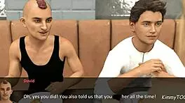 The spell book pt 7 unfolds with sneaky public footjob