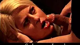 Romanian Slut Dives into Dark BDSM with Choking and Dildo Play in a Wild Fantasy Scene. Spanking Adds to Her Gagged Thrill!