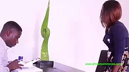 MY NAUGHTY SECRETARY FUCKS ME IN THE OFFICE