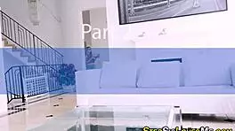 Blonde Amateur Teen Rides Hardcore