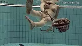 Loris Licicia Strips Naked for Super Hot Underwater Swim Session.