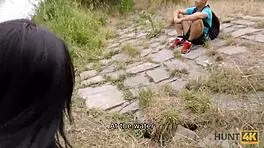 Feeling Excited Buying Trimmed Pussy In Public Park