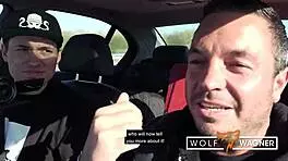 dicked down cute teen 18+ jessii van riva in stairwell with cock and cum in mouth?