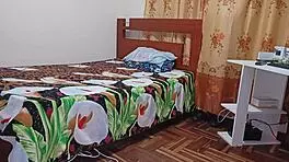 yo, caught my aunt moaning while touching herself, so i helped her out!