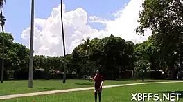 Bff babes, get impaled on that jock