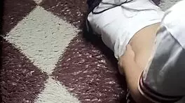 mexican student fucks classmate in uniform after science homework without condom